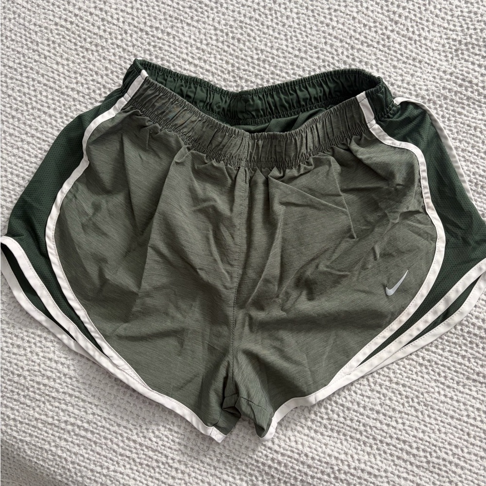Nike Women's Olive Athletic Shorts